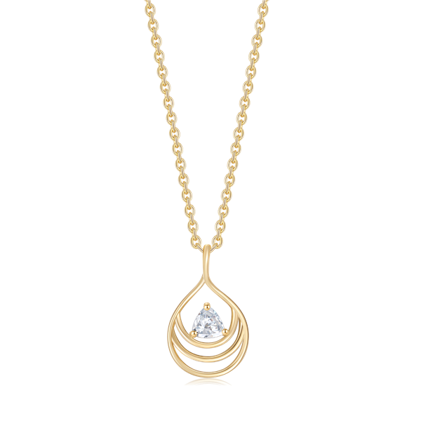 Guld halskæde, från Støvring Design