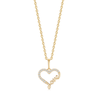 Guld halskæde, från Støvring Design