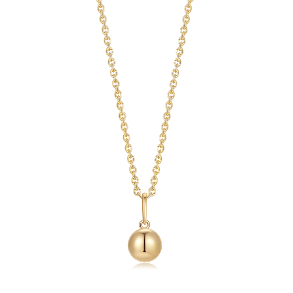 Guld halskæde, från Støvring Design