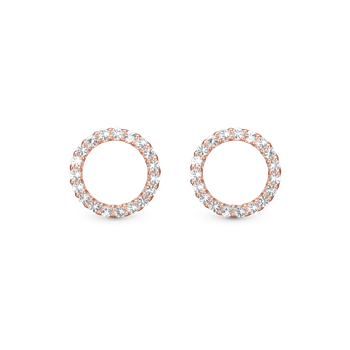 Topaz Sparkling Circle - Ørestikker , från Christina Jewelry & Watches