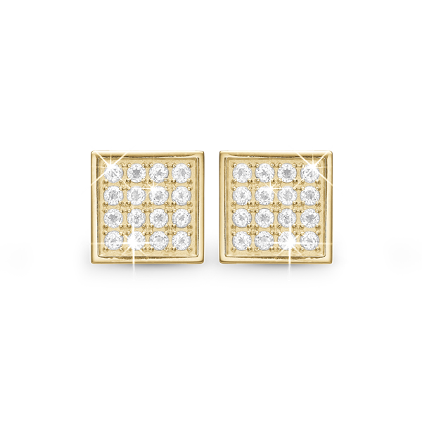 Square Balance Clips - Øreclips - Forg, från Christina Jewelry & Watches