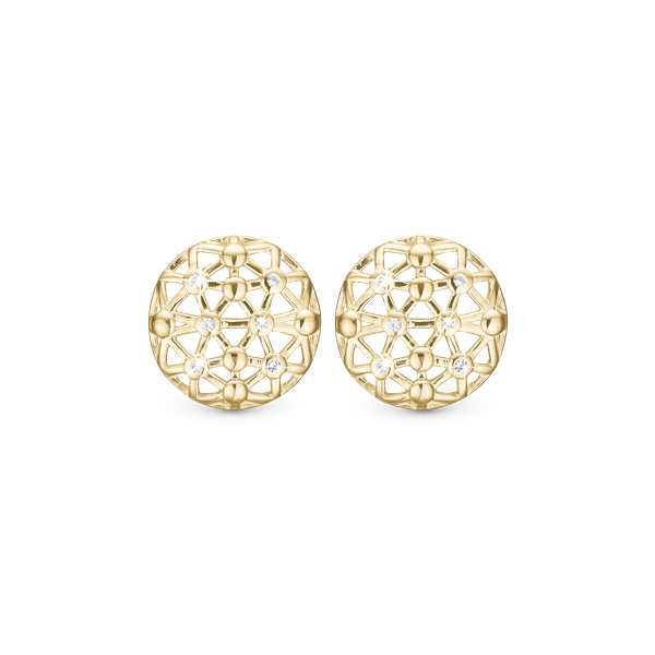 Secret Universe - Øreclips - Sølv, från Christina Jewelry & Watches