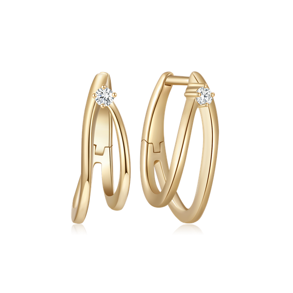 Guld creoler, från Støvring Design