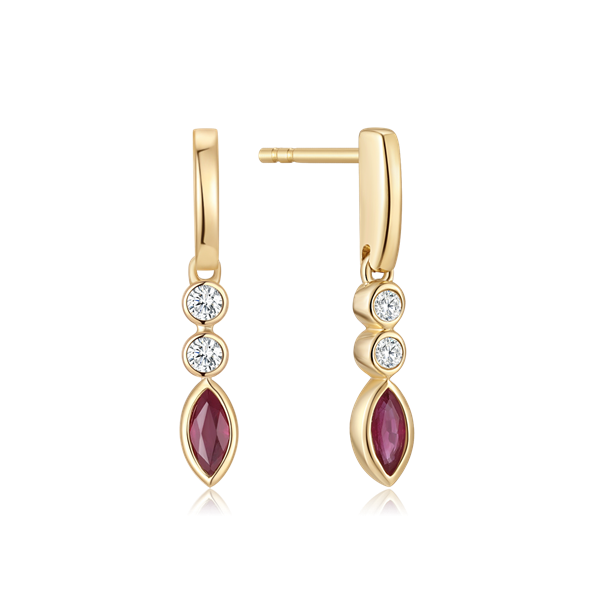 Guld ørestikker, från Støvring Design