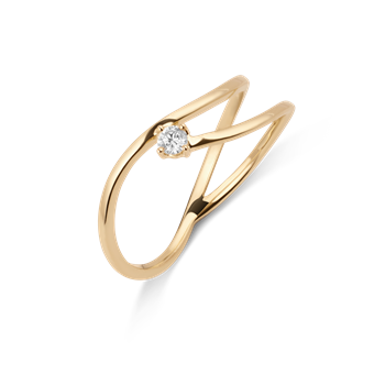 Guld ring, från Støvring Design