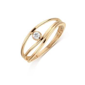 Guld ring, från Støvring Design