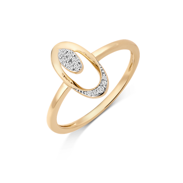 Guld ring, från Støvring Design