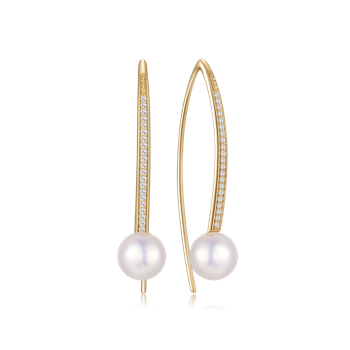 Guld ørehænger, från Støvring Design