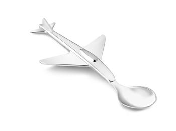 Børneske „Airplane“ i rustfrit stål, från Noa Kids