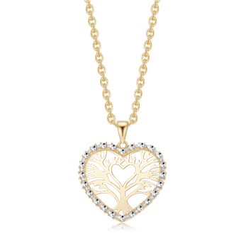 Guld halskæde, från Støvring Design