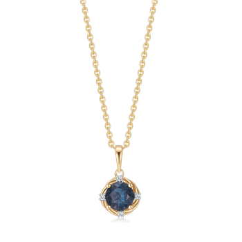 Guld halskæde, från Støvring Design