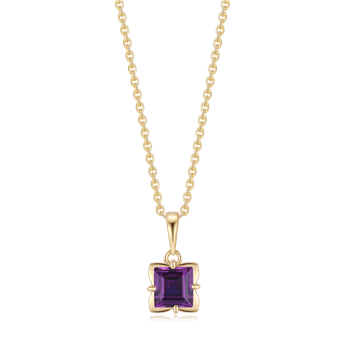 Guld halskæde, från Støvring Design