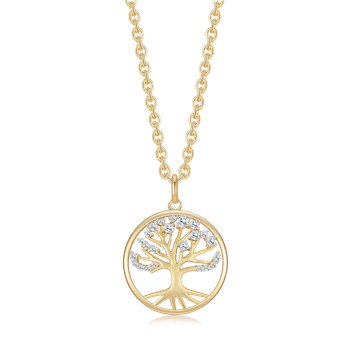 Guld halskæde, från Støvring Design