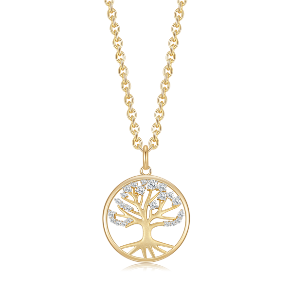 Guld halskæde, från Støvring Design