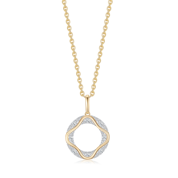 Guld halskæde, från Støvring Design