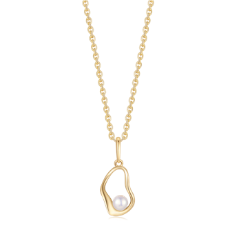 Guld halskæde, från Støvring Design