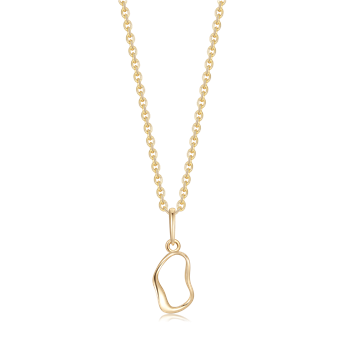 Guld halskæde, från Støvring Design