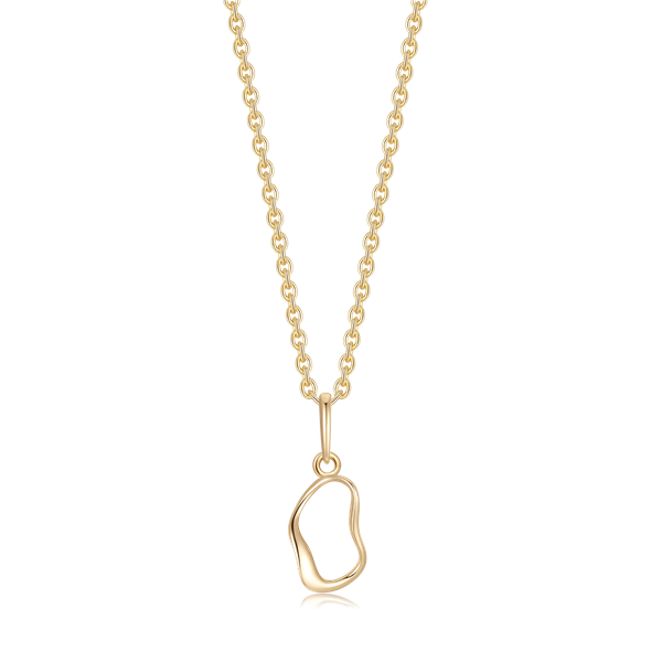 Guld halskæde, från Støvring Design