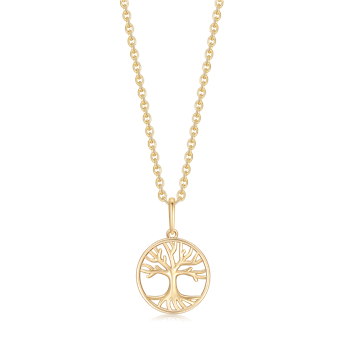 Guld halskæde, från Støvring Design