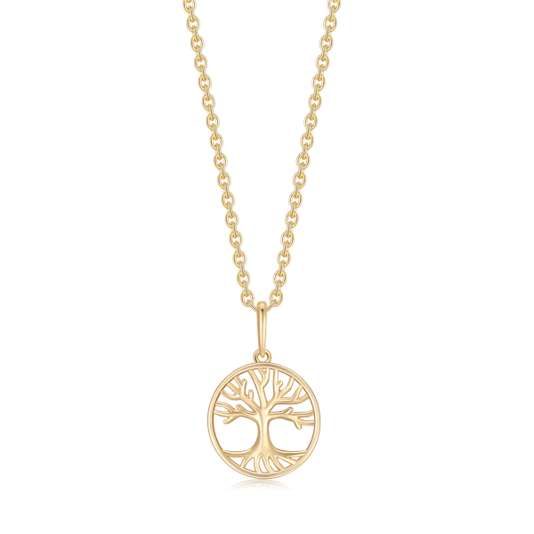 Guld halskæde, från Støvring Design