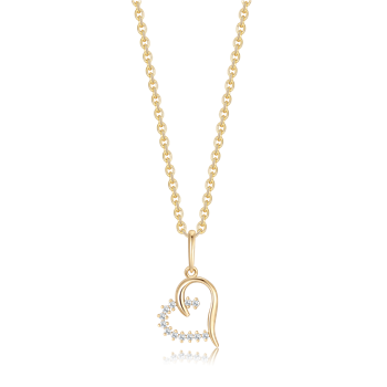 Guld halskæde, från Støvring Design