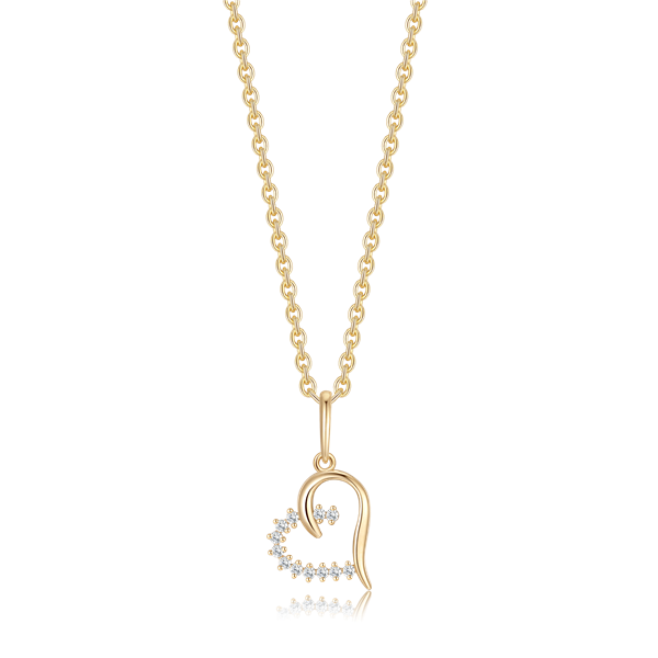 Guld halskæde, från Støvring Design