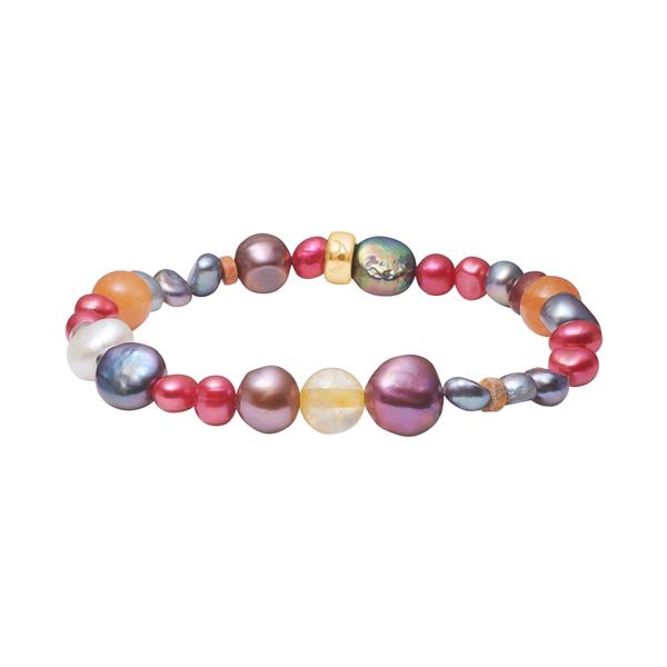 Apatit, Peridot, ametyst, amazonite, sol sten, fvkp. Hematit armbånd, från Heinzendorff