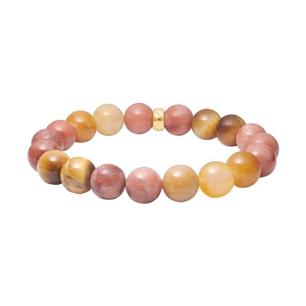 Tiger øje, jade, jasper armbånd, från Heinzendorff