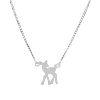 Rhd. sølv vedhæng bambi 13mm inkl. kæde 40+5cm, från Noa Kids