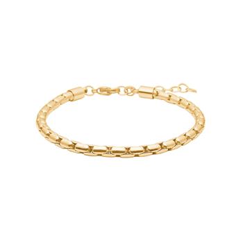 SON armbånd stål IP gold, från Son of Noa