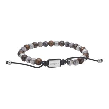 SON armbånd map stone/ilmenite bronzitite og stål, från Son of Noa