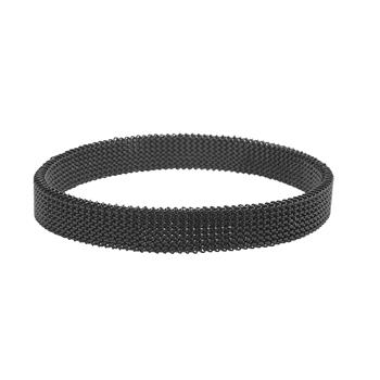 SON armbånd stål IP black 19cm, från Son of Noa