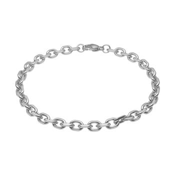 SON armbånd stål anker facet, 19cm, från Son of Noa