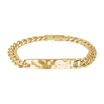SON Armband av stål, IP-guld, 19-23 cm, från Son of Noa