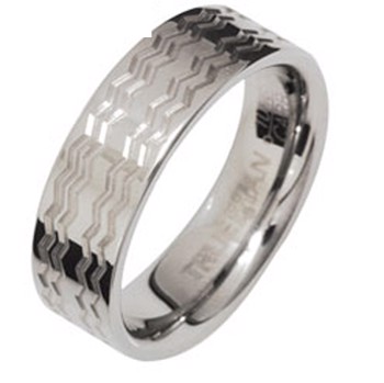 Tungsten Gents ring, from Bee