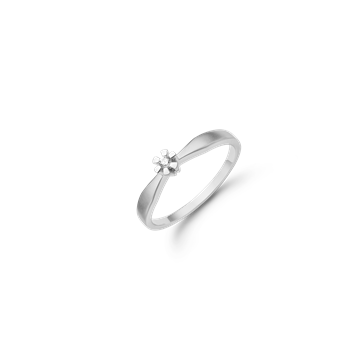 ETERNITY 8KT HV.D.RING 1X0,03CT WSI, från Aagaard