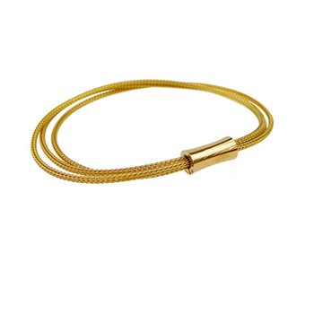 Armbånd & halskæde - 3 rk forgyldt 17cm, från San - Links of Joy