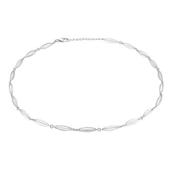 Rhod. sølvcollier BUR, från Siersbøl