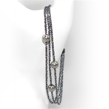 Armbånd & Halskæde - 3 rk. med 3 stk Magic Beads - Ø6mm 17cm, från San - Links of Joy