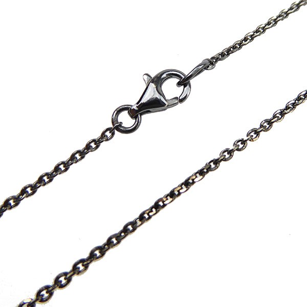 Armbånd & halskæde - Mirror Anchor - Sterling/Ruthenium 0,4mm 70cm, från San - Links of Joy
