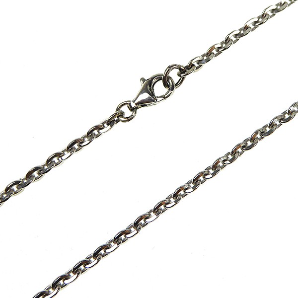 Armbånd & halskæde - Mirror Anchor - Sterling/Rhodium 0,8mm 16cm, från San - Links of Joy