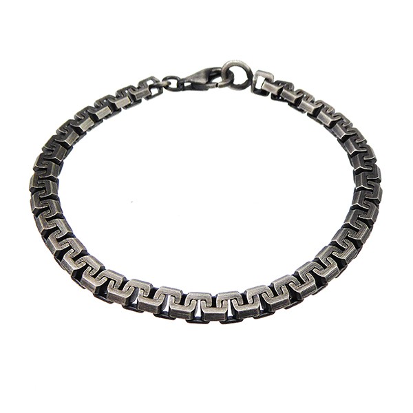 Armbånd & halskæde -  Let oxyderet 5,5x3,1mm 20cm, från San - Links of Joy