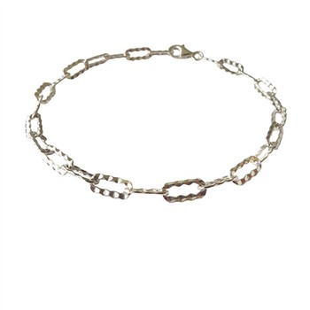 Armbånd & halskæde - 925/Blank 17cm, från San - Links of Joy