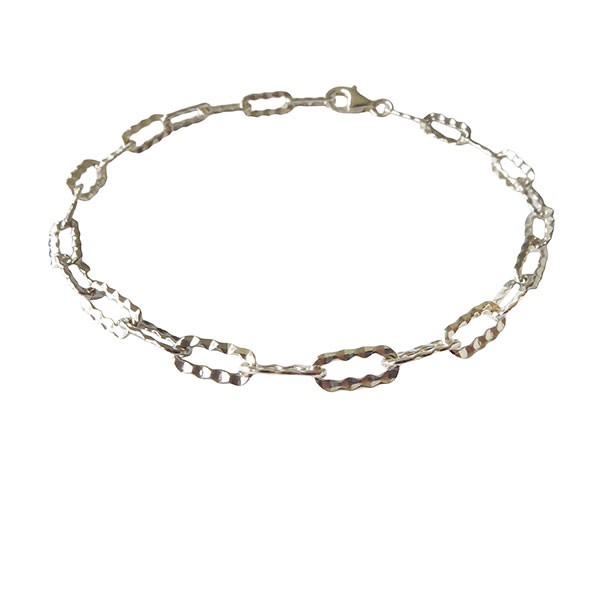 Armbånd & halskæde - 925/Blank 17cm, från San - Links of Joy