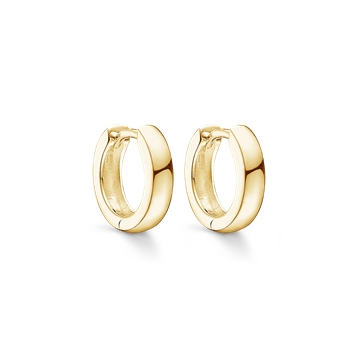 Sølvforgyldt creoler, från Støvring Design