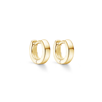 Sølvforgyldt creoler, från Støvring Design