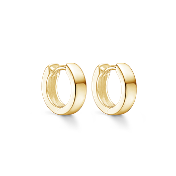 Sølvforgyldt creoler, från Støvring Design