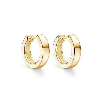 Sølvforgyldt creoler, från Støvring Design