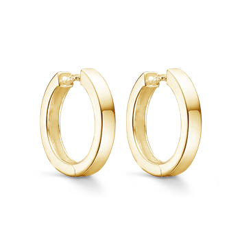 Sølvforgyldt creoler, från Støvring Design