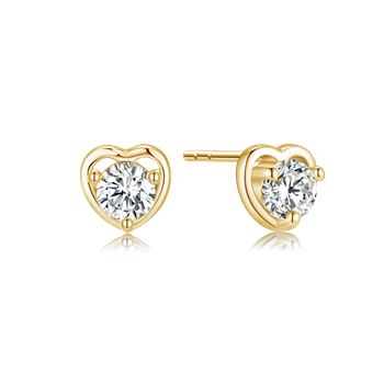 Sølvforgyldt ørestikker, från Støvring Design